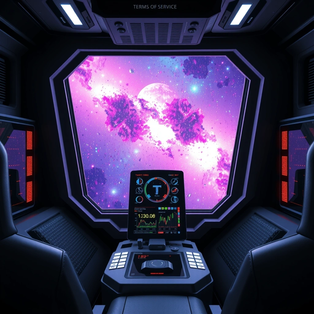 Galactic nebula background